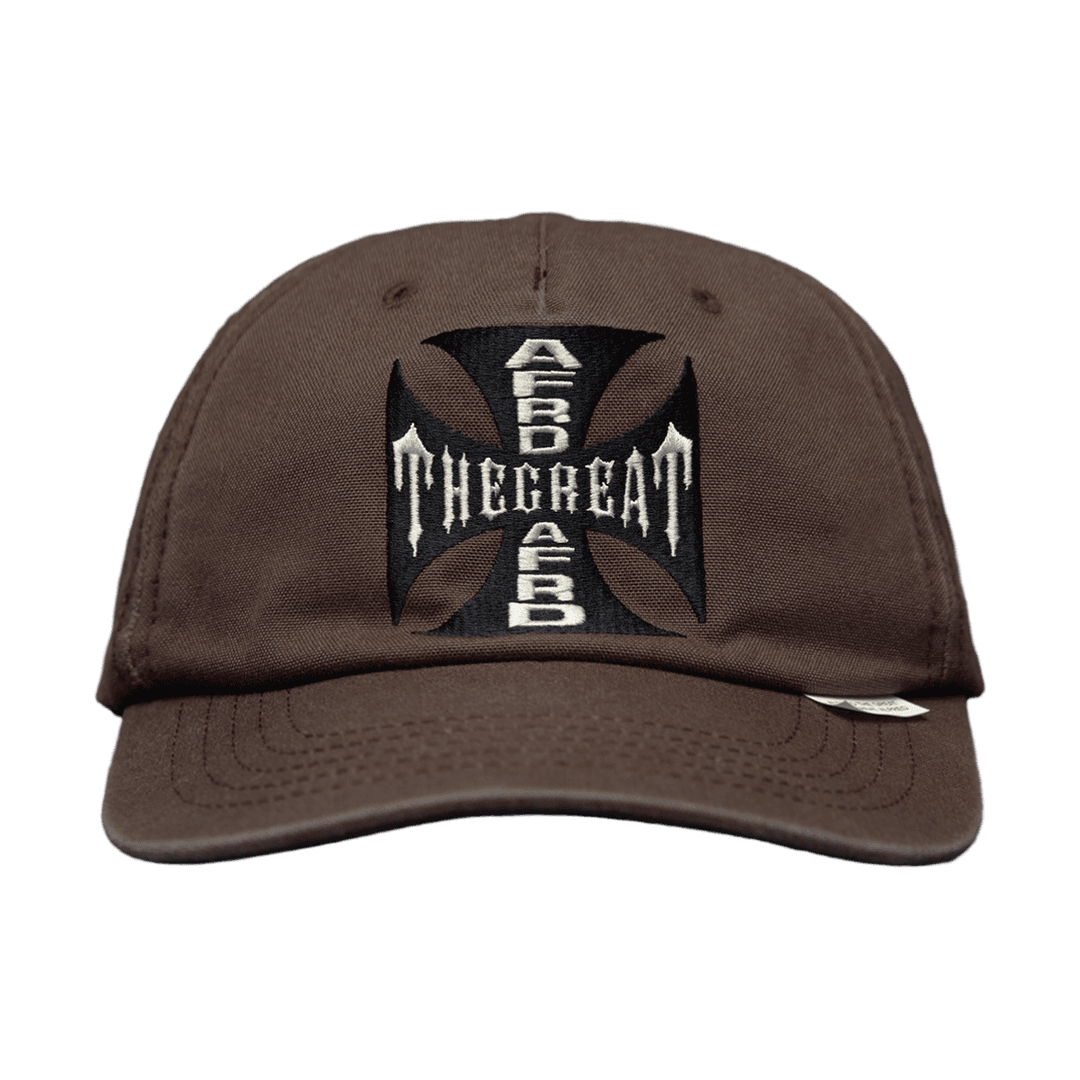 IRON CROSS CAP / BROWN