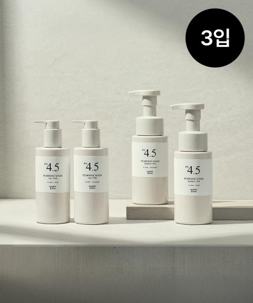 PH4.5 약산성 여성청결제 250g 3입 모음 (옵션)