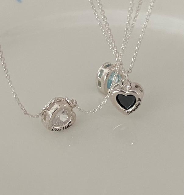 실버925 18K도금 프리러브 은 목걸이