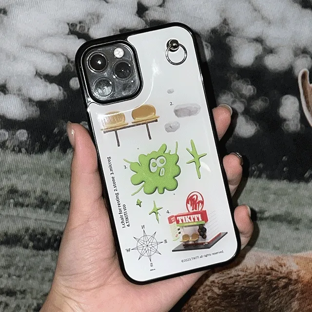 ⠒̫⃝⛤Epoxy Bumper Phone Case : Microg