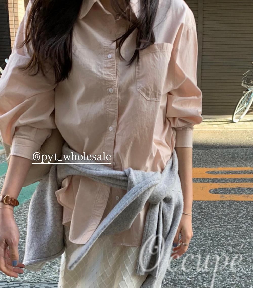오큐페 [당일출고]pyt 프리티영띵 26ss 워싱 셔츠 (4col) 프영띵 루즈핏 기본남방