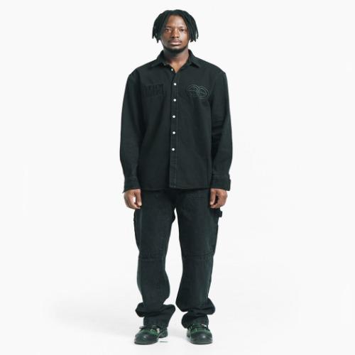 MPa DENIM SHIRT (BLACK)