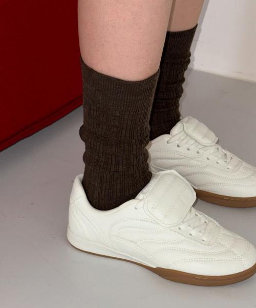 wool loose middle socks (7colors)