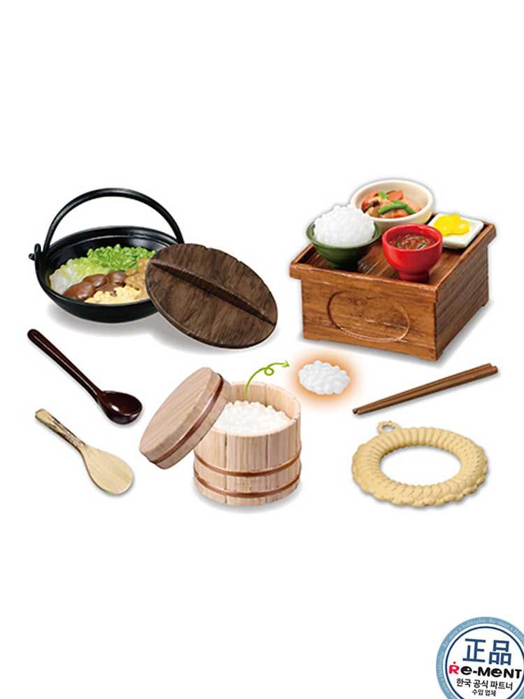 [리멘트] 푸치샘플 시리즈 옛 생활용품 ~~  [2번] 매일의 식사는 상차림으로  .....  (단품 1개 발송)