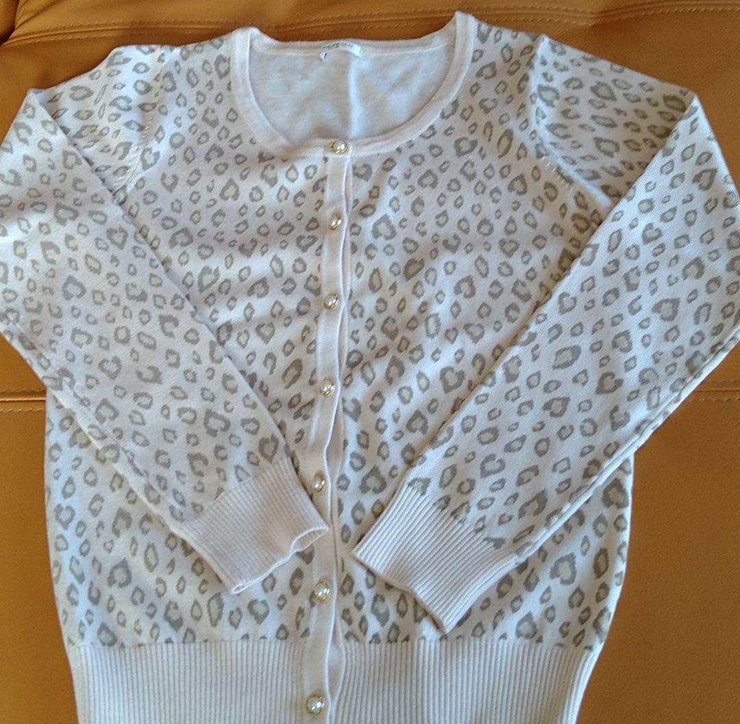 レオパード柄カーディガン