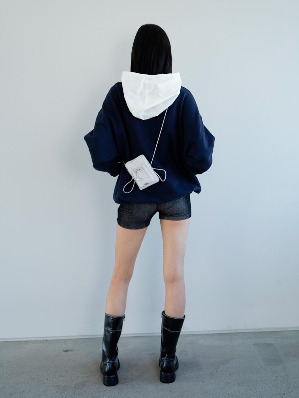 [Pre-Order 12/4~]Drawstring Mini Bag Silver