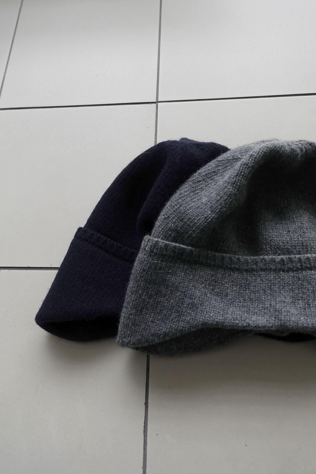 Earmuff wool beanie -2C