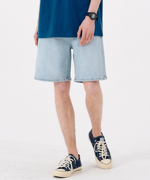 MT#8001 쿨핏 라이트시안 데님 하프 팬츠