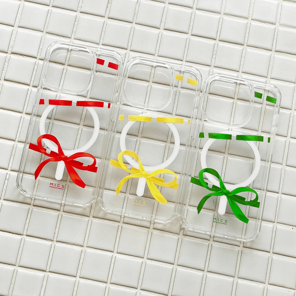 [믹] 리본 젤하드 갤럭시케이스 아이폰케이스