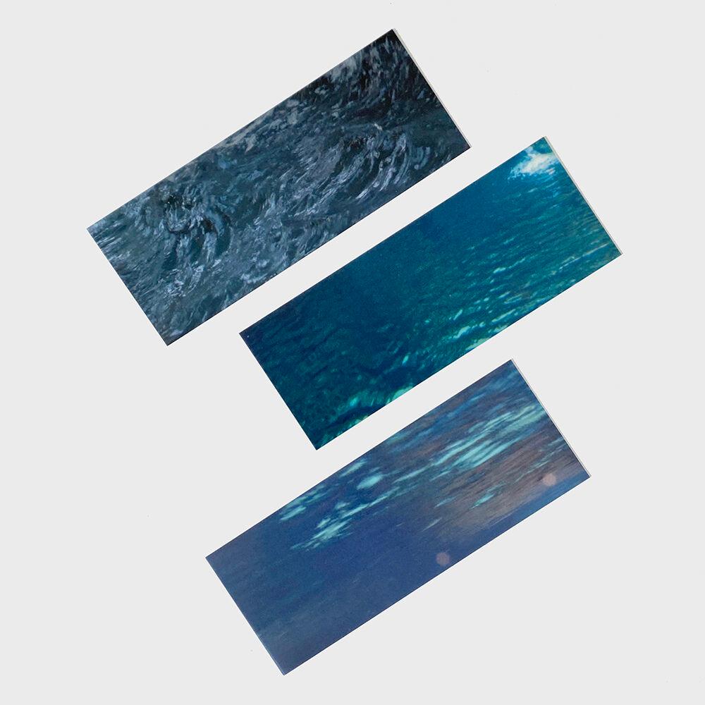 FLOW BOOKMARK 물의 형상 반투명 책갈피 북마크