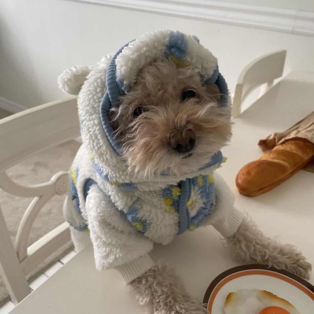 전품목세일 모아찌 2차입고완료 자체제작 뽀또털조끼세트 털조끼모자세트 강아지조끼 강아지모자   S~XXL