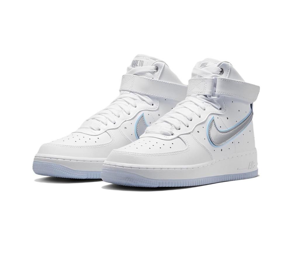 나이키 우먼스 에어 포스 1 하이 화이트 FB1865-101
