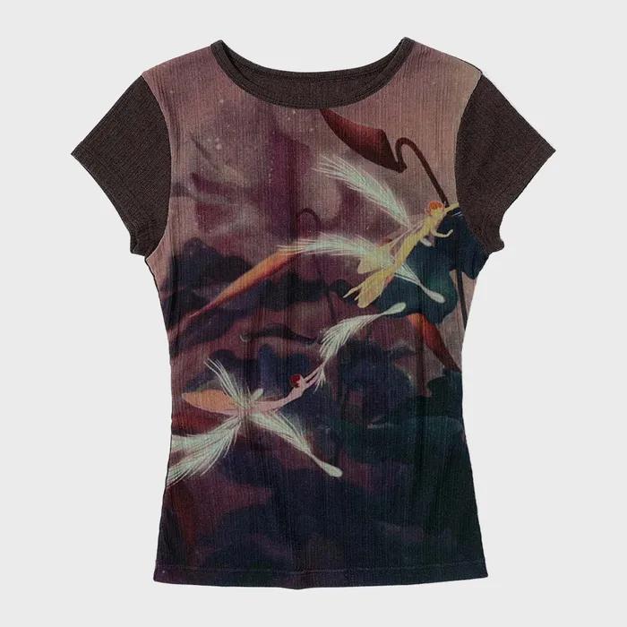 [Sculptor X Fantasia] Three Chapter Tee Brown