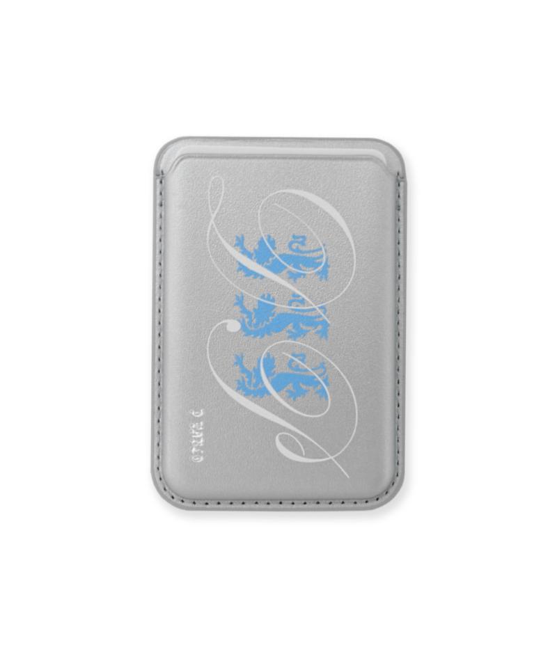 lion silver magsafe card pocket