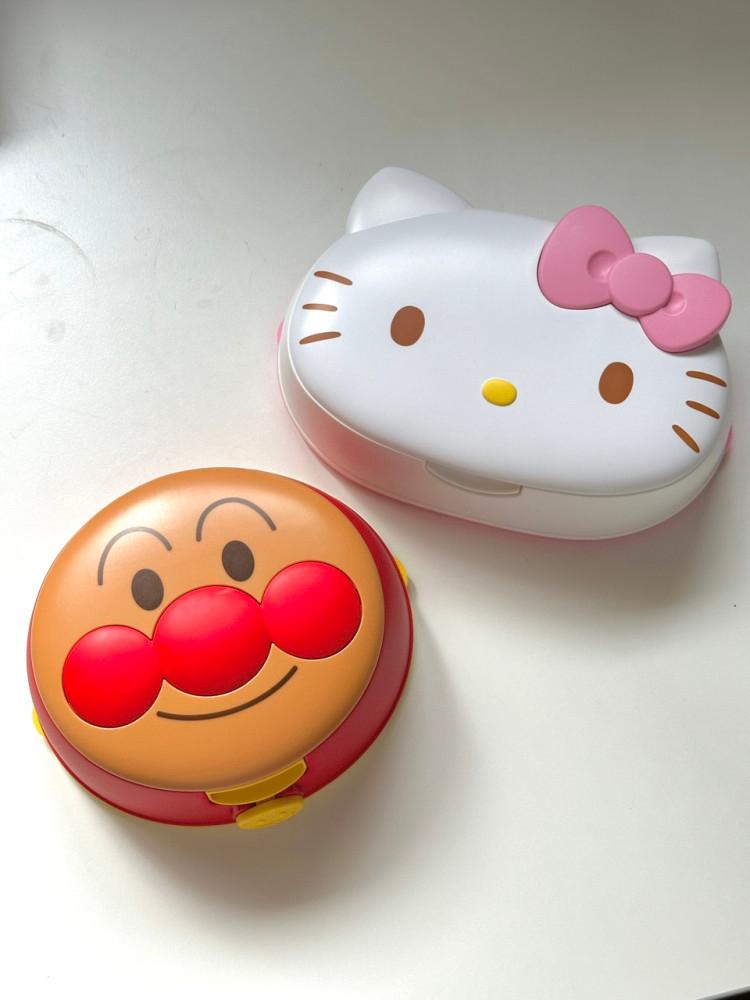 [일본직수입] 키티, 호빵맨 휴지케이스, 물티슈케이스