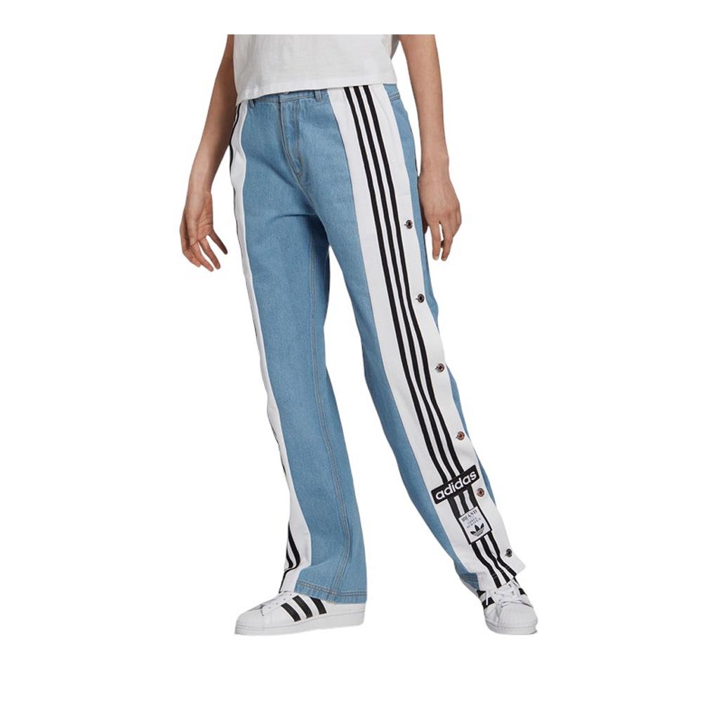 아디다스 W 아디브레이크 데님 팬츠 청바지 블루 H59020