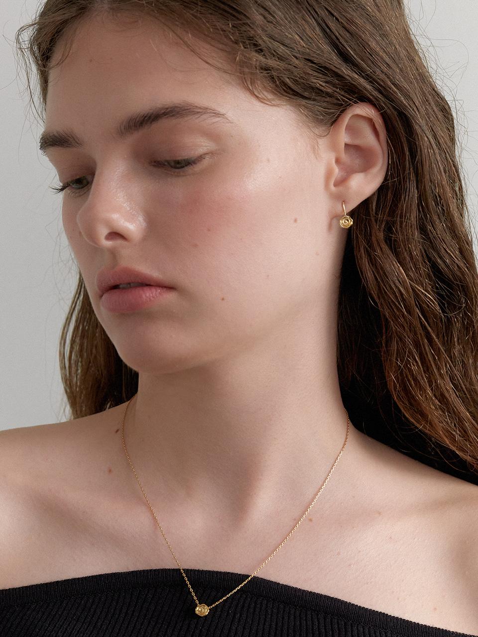 vintage rose jewelry set_S