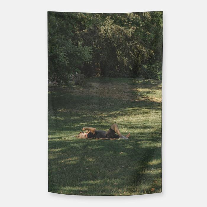 Relax 쉬폰 패브릭 포스터