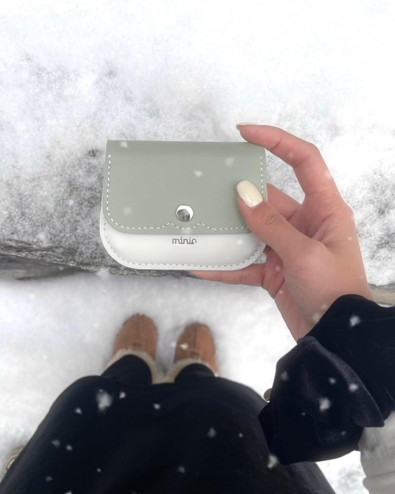 [minio] moono wallet (pale mint)