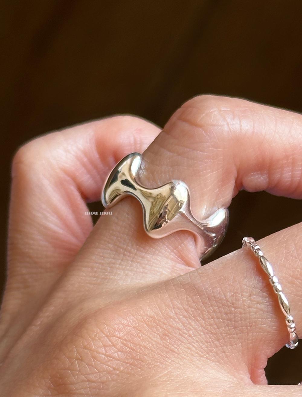 코어 애끼 반지 core pinky ring