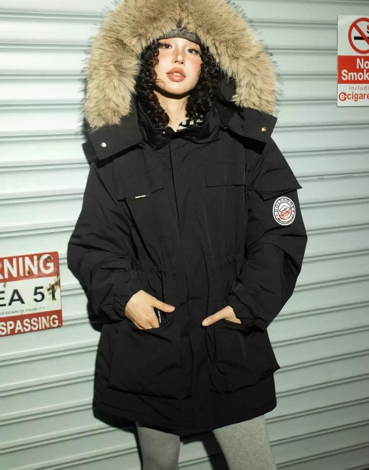 YOUNG STAGE Lucerne Fur Parka Jacket
