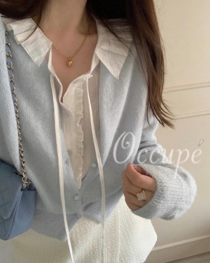 [당일발송]pyt 프리티영띵 베럴 알파카 가디건 (4col) 프영띵