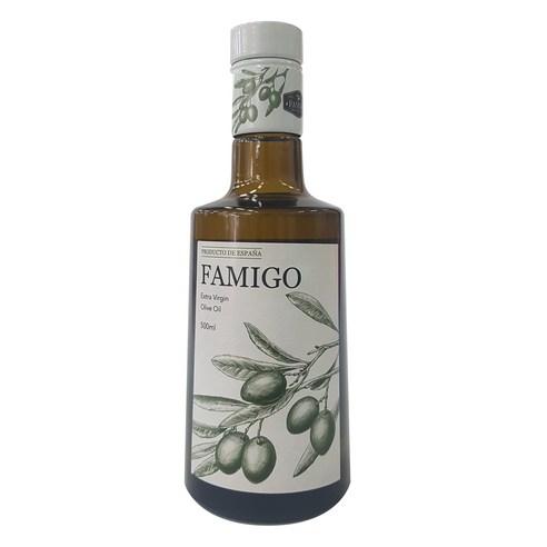파미고 엑스트라 버진 올리브 오일, 500ml, 1개 - 엑스트라버진 올리브유 | 쿠팡