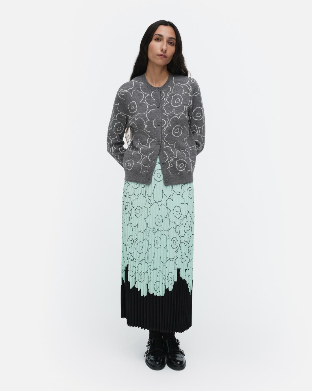 피이루 피르토 우니꼬 플리츠 스커트