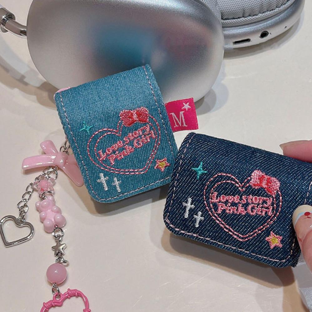 데님 케이스 연청 진청 에어팟 4세대 케이스