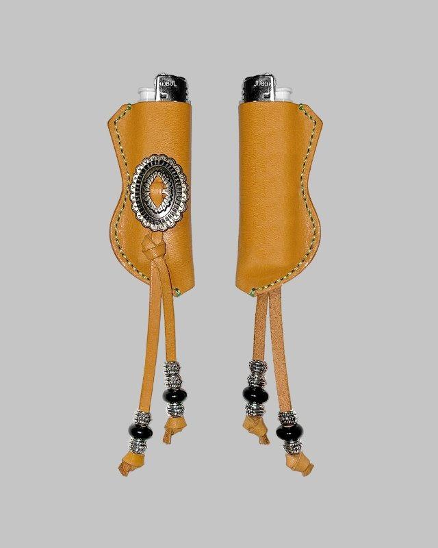 Conho Leather Lighter Holder