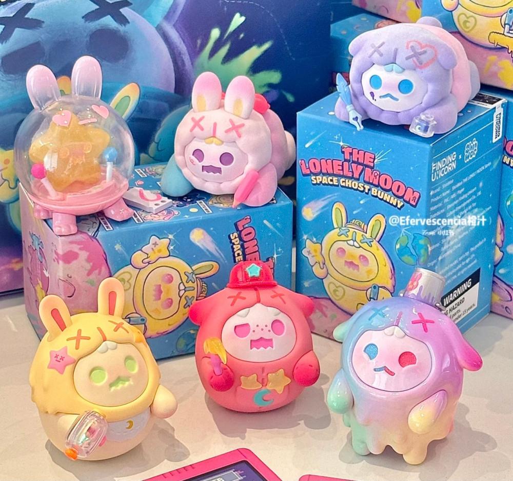 신우 피규어 더론리문 피규어 12종 전체 세트 선택구매 랜덤박스 가챠 베이비 고스트베어 A