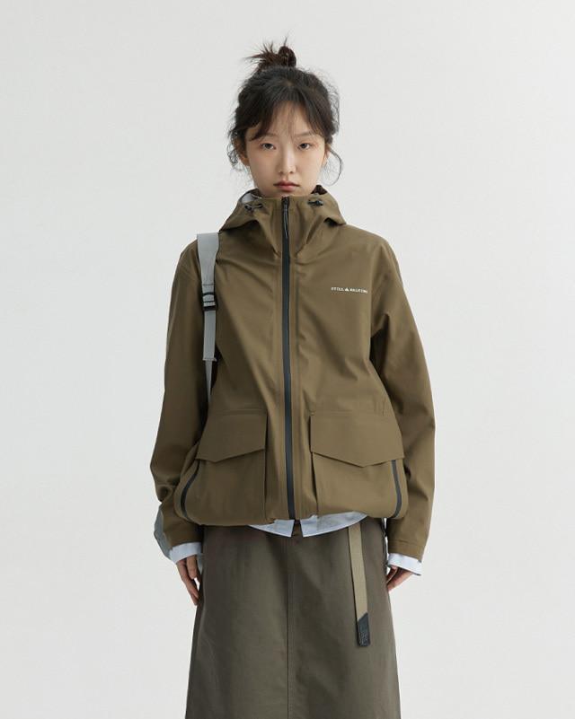 STILLWALKING 아웃도어 방수 후드자켓 (베이지)