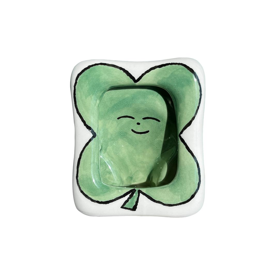 네잎 클로버 미니 액자