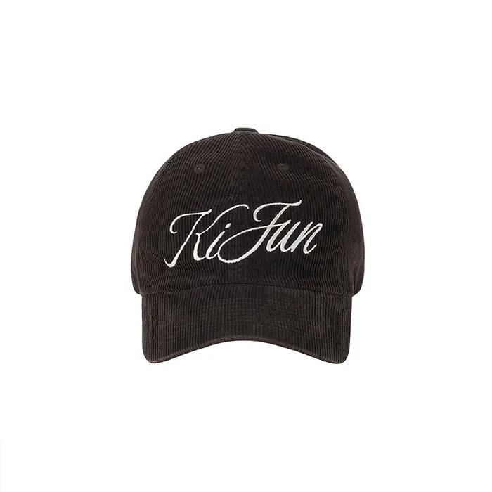 Corduroy Logo Cap Dark Brown