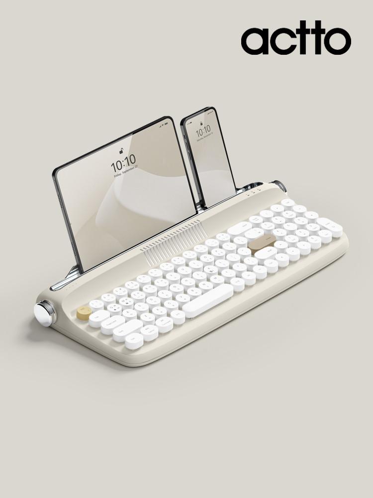 엑토 레트로2 블루투스 멀티페어링 풀배열 키보드 B309