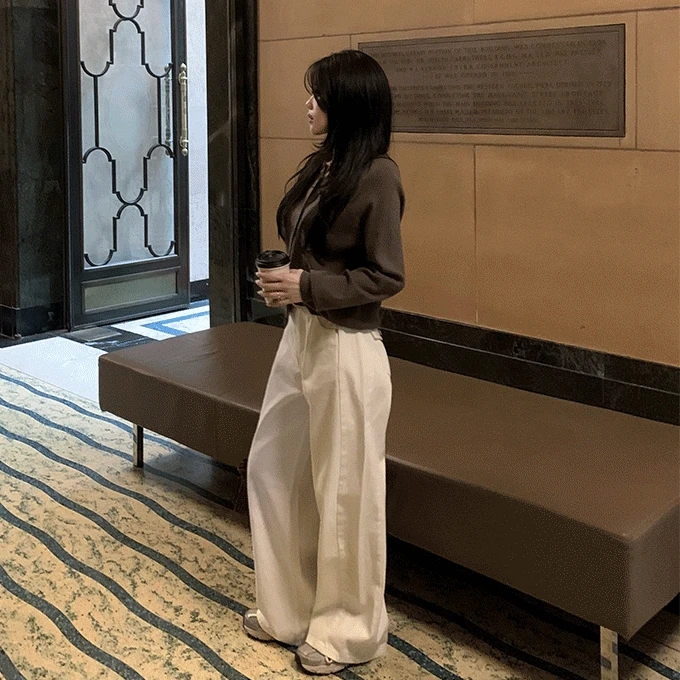 [NEW컬러🧊][자체제작][숏/롱] 누티 포켓 와이드 롱 팬츠 -8 color