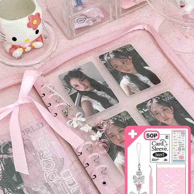 [🚚당일출고] 아워모티프 포카바인더 포토카드 앨범 6공 다이어리 콜렉트북