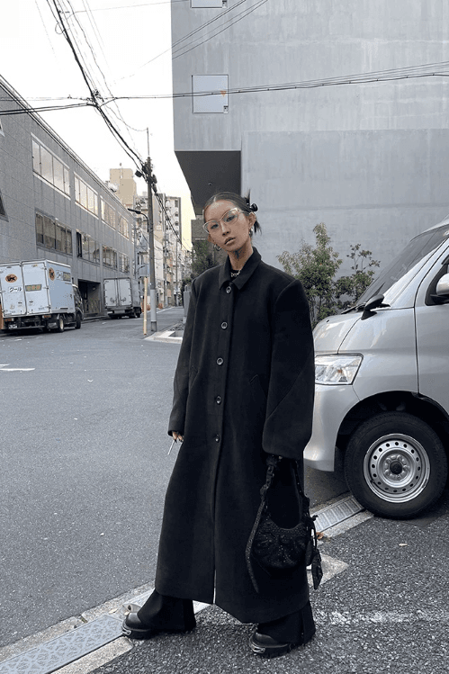 ✦overfit long coat