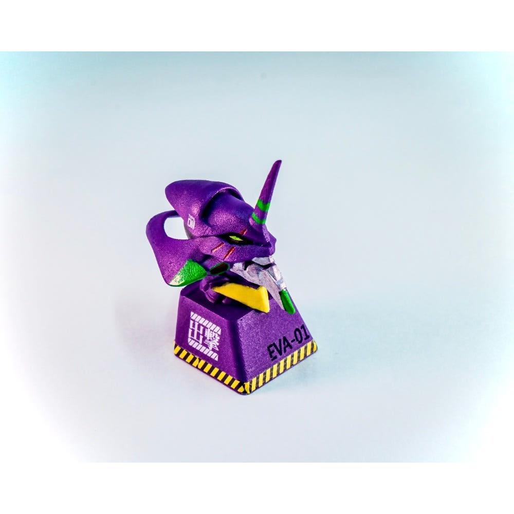 EVA 신세기 에반게리온 굿즈 포인트 키캡 3D 입체 장식 컴퓨터 키보드 튜닝