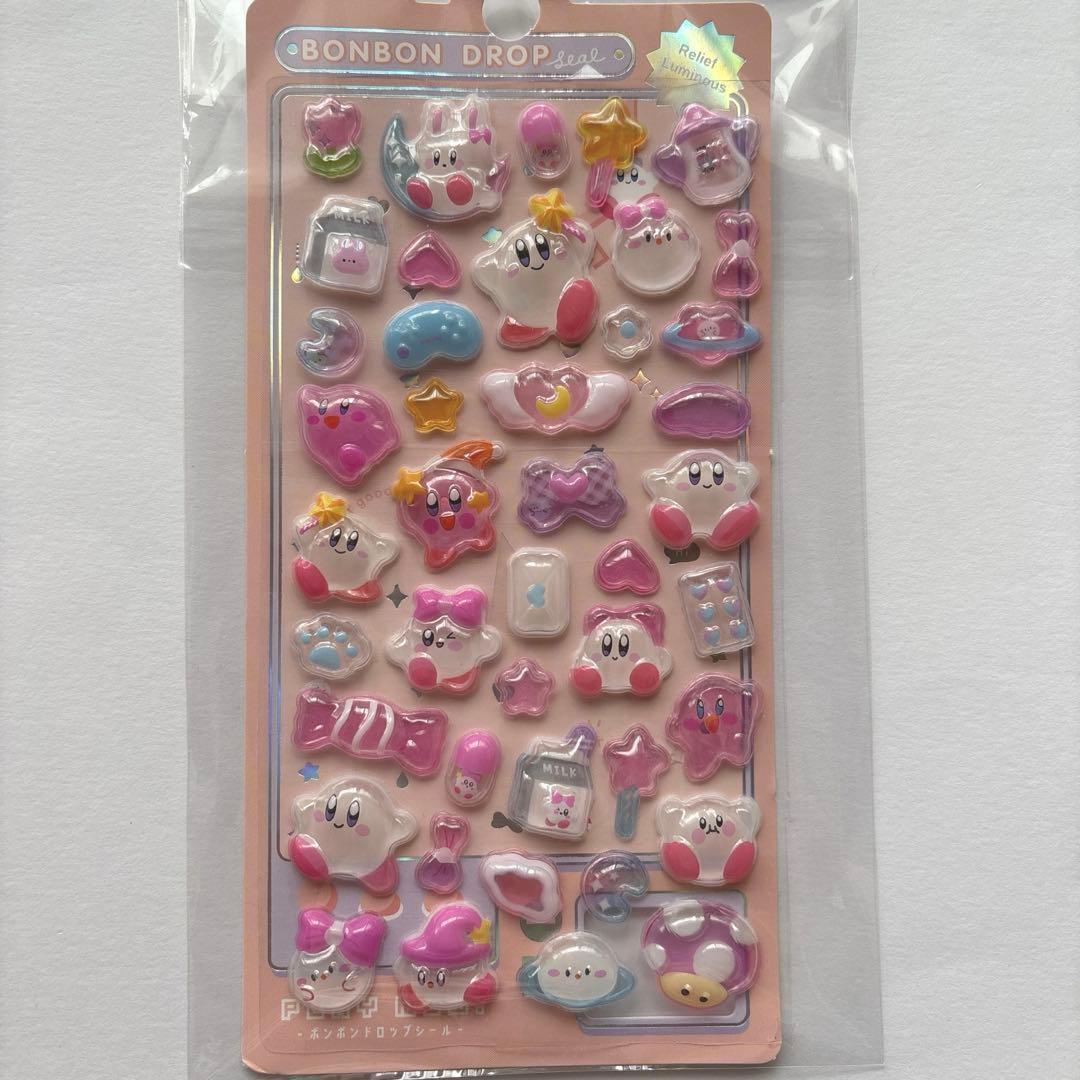 ボンボンドロップシール 夜光✨