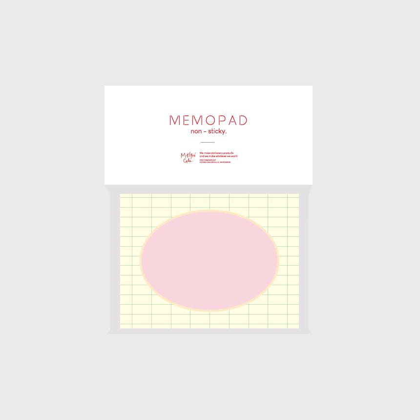 Memopad - Coco pink
