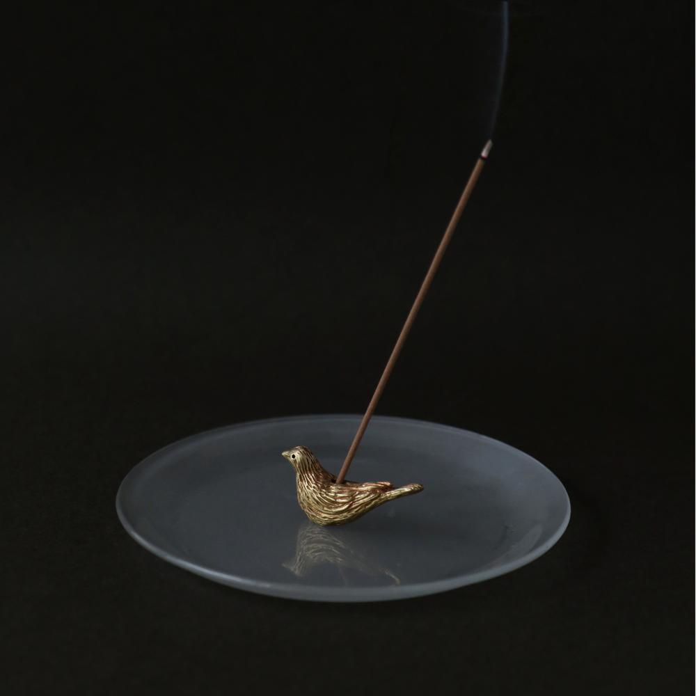 [선물포장] allgray 얼그레이 황동 인센스 홀더 _ 프리버드