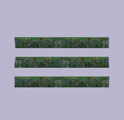 [자그네] Flowerbed masking tape 꽃밭 마스킹 테이프