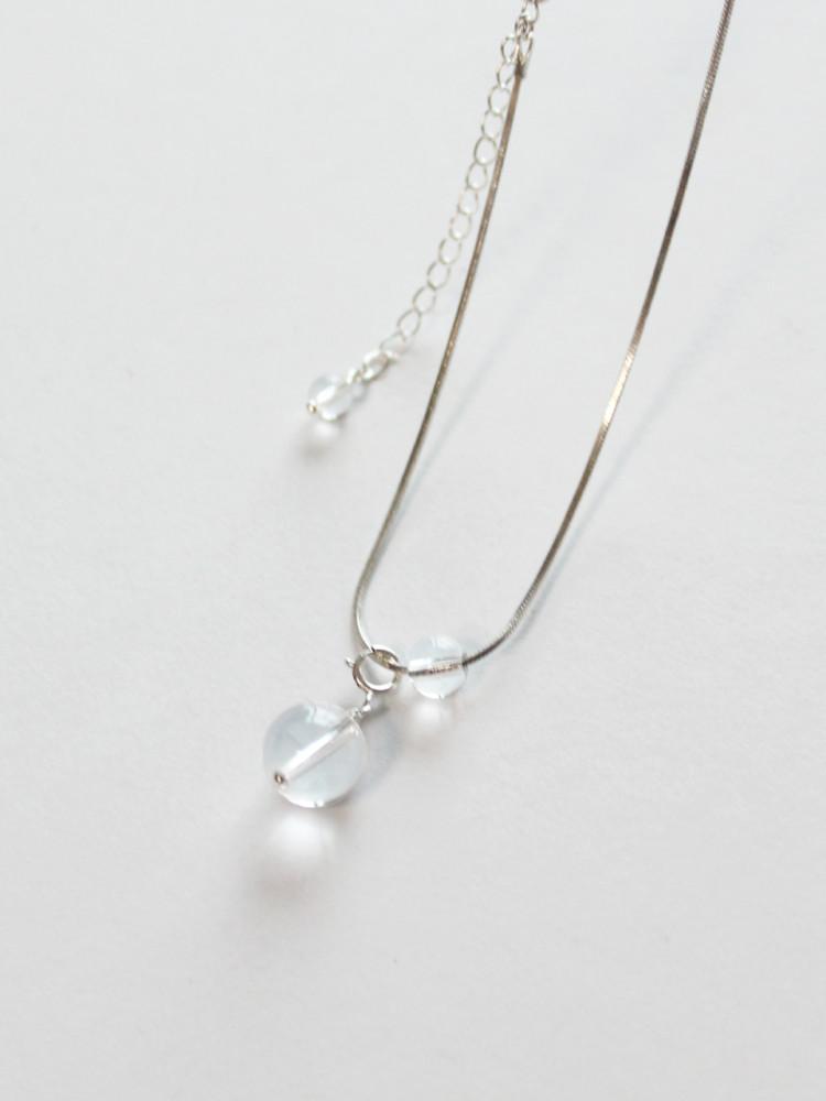 [레드벨벳 슬기, 여자친구 신비 착용] snake chain n 체인목걸이