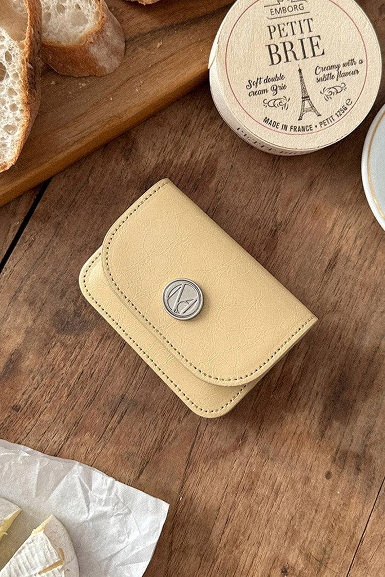 Ecrin card wallet - Butter