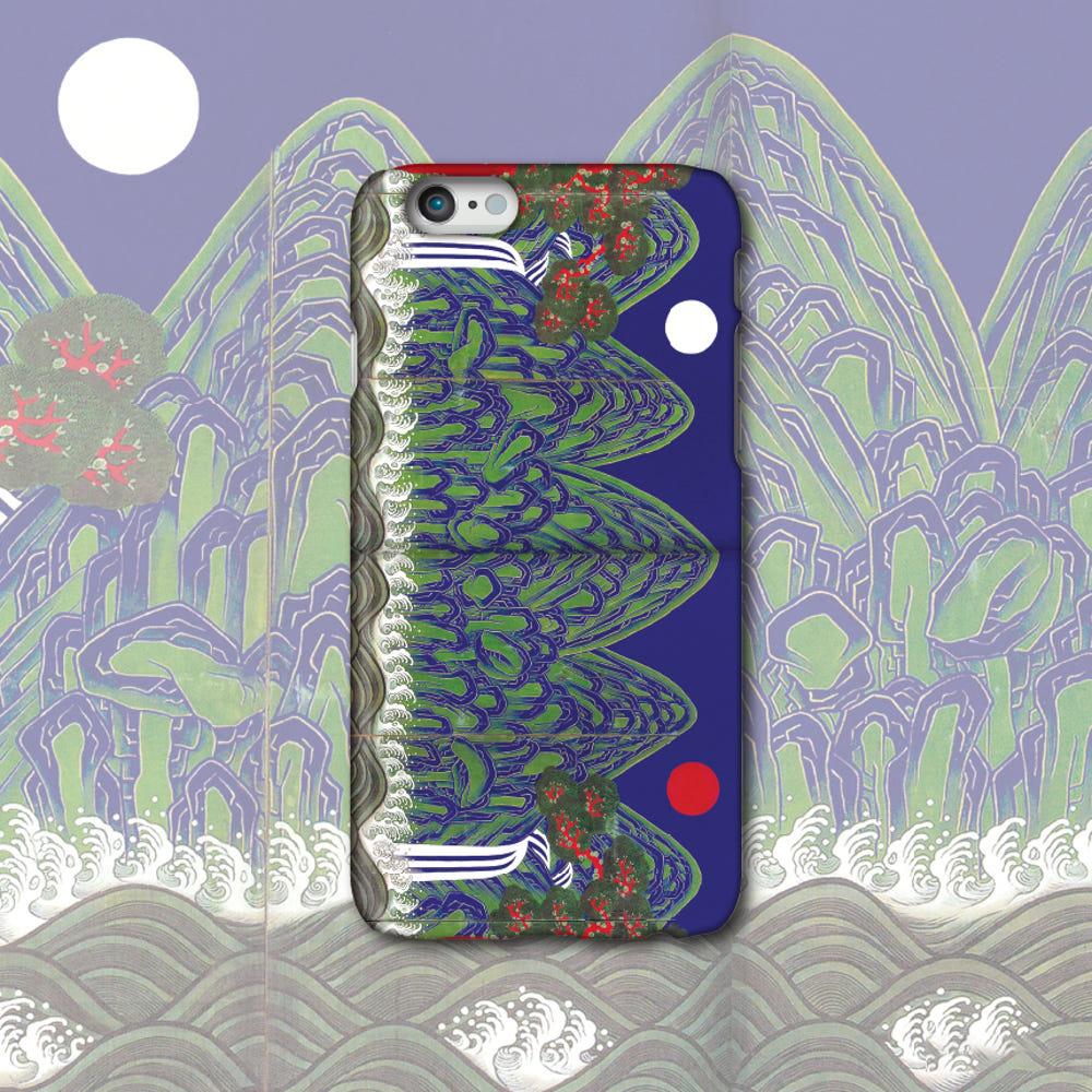 명화 케이스 391 일월오봉도 Irworobongdo 동양화 민화 왕의 어전 병풍 아이폰6S 하드 아이폰6S하드