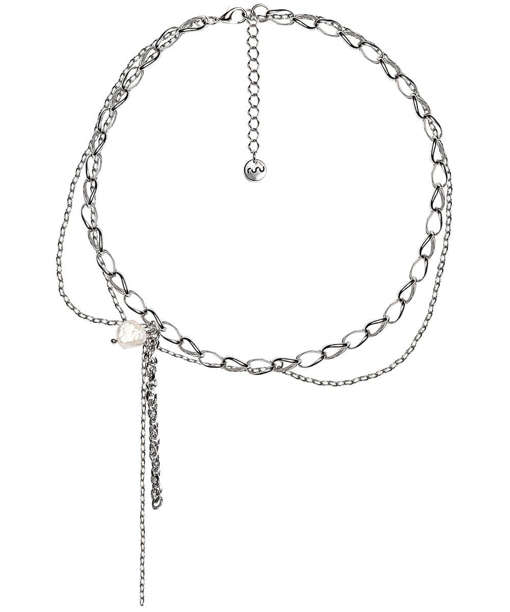 PEARL LAYERED NECKLACE
