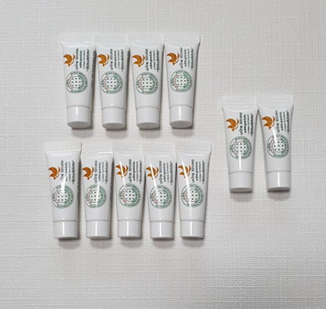 5star4a 태국치약( 여행용 9+2개)천연허브치약 콩알치약    c