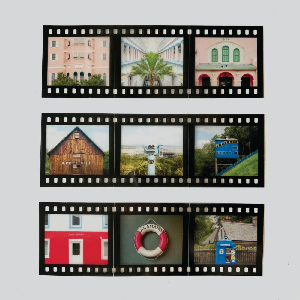 [그라운드시소샵] 우연히 웨스 앤더슨 필름스티커 / AWA Film Sticker