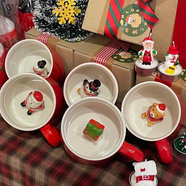 선물포장 무료 + 무료 배송 크리스마스 머그컵